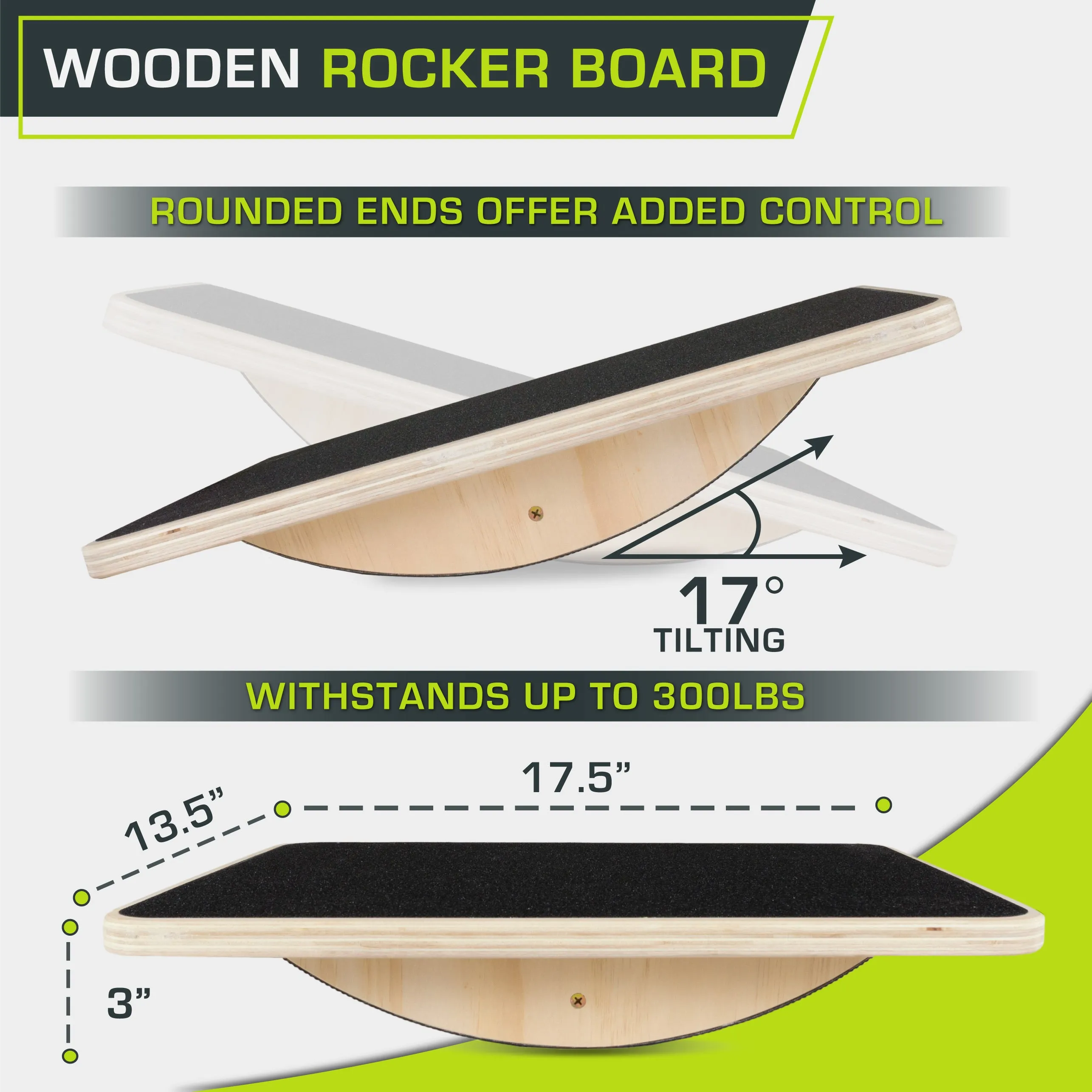 Wooden Rocker Board