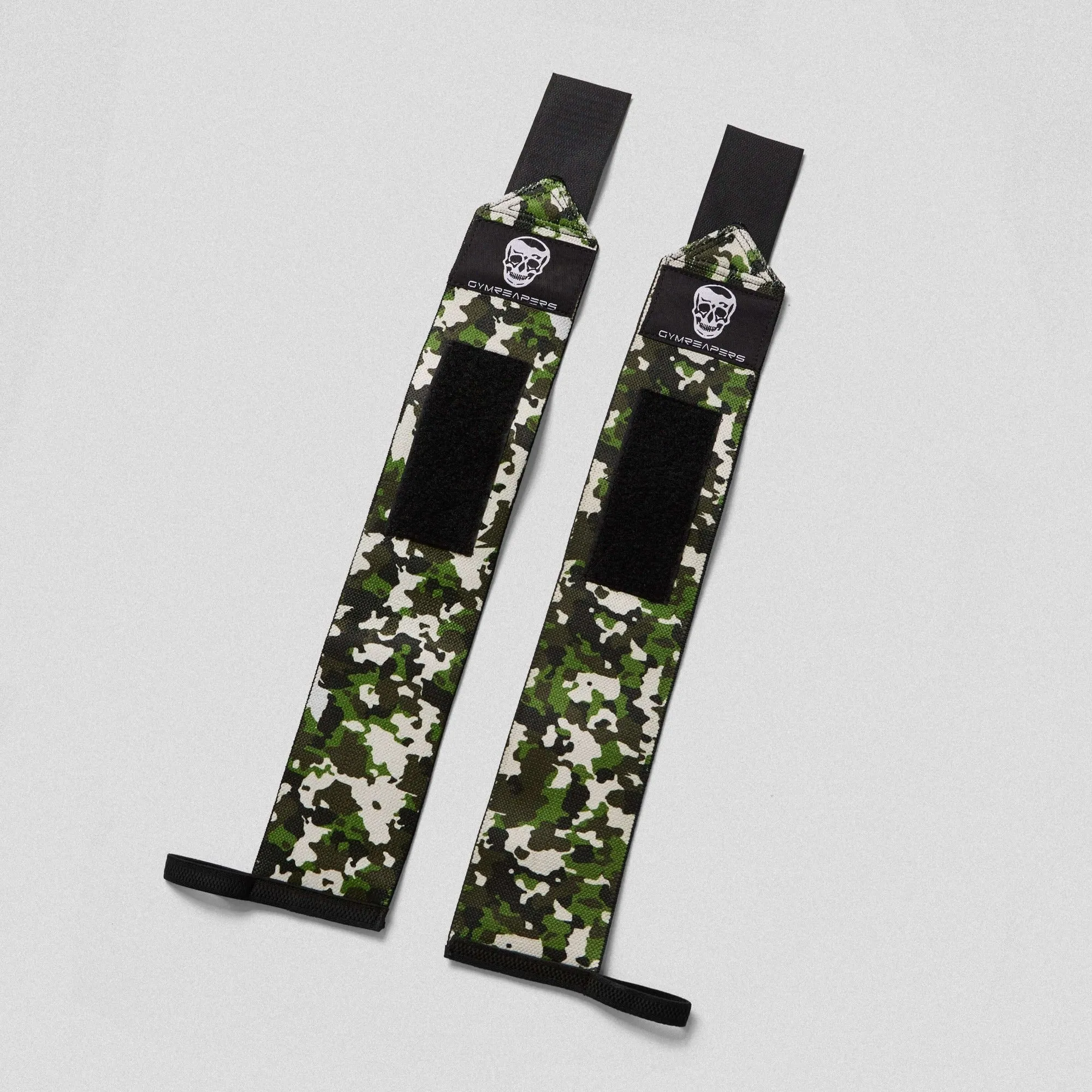 Wrist Wraps - 18" Weightlifting Wrist Support - Camo