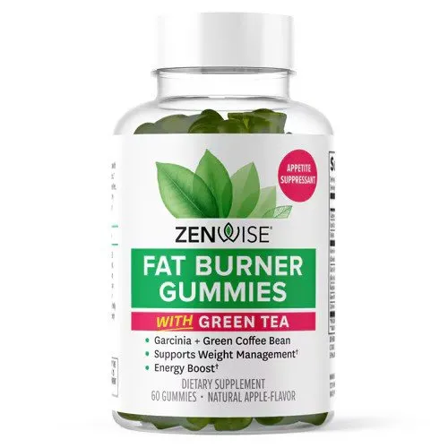 Zenwise Fat Burner Gummies, Apple  - 60 gummies